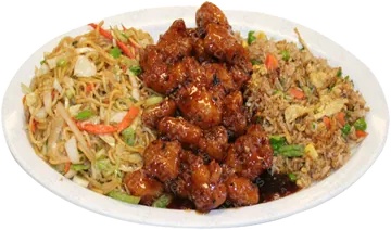Orange Chicken & Chow Mein Rice